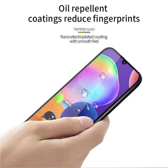 For Samsung Galaxy A05  PINWUYO 9H 3D Full Screen Explosion-proof Tempered Glass Film(Black)