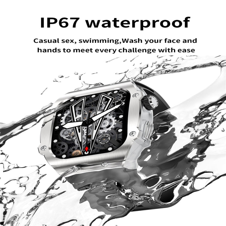 AK55 1.91 inch IP67 Waterproof Color Screen Smart Watch,Support Heart Rate / Blood Pressure / Blood Oxygen Monitoring(Silver) - free shipping - PMC TechLife - Order now!
