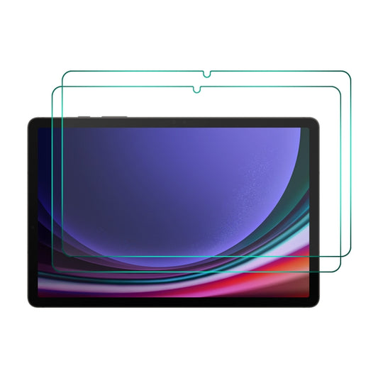 For Samsung Galaxy Tab S9+ / S9 FE 2pcs ENKAY Hat-Prince 0.33mm Explosion-proof Tempered Glass Film - Tab S9+ Tempered Glass by ENKAY | Online Shopping South Africa | PMC Jewellery | Buy Now Pay Later Mobicred