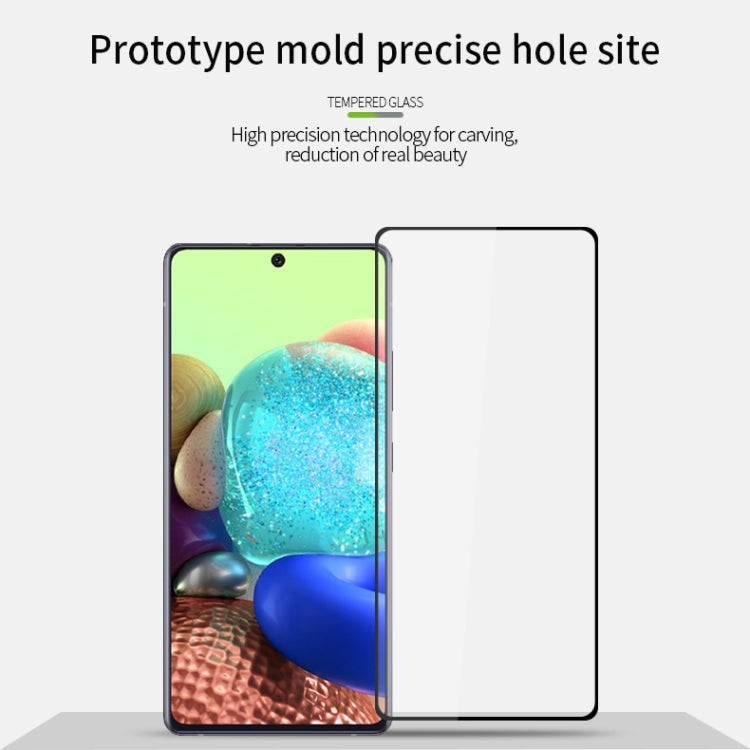 For OPPO K11 PINWUYO 9H 2.5D Full Screen Tempered Glass Film(Black)