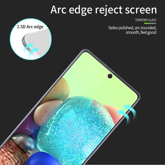 For OPPO K11 PINWUYO 9H 2.5D Full Screen Tempered Glass Film(Black)