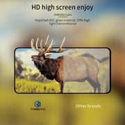 For OPPO Reno9 A PINWUYO 9H 2.5D Full Screen Tempered Glass Film(Black)