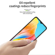 For OPPO A38 PINWUYO 9H 2.5D Full Screen Tempered Glass Film(Black)