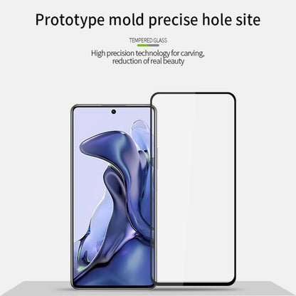 For Realme GT5 PINWUYO 9H 2.5D Full Screen Tempered Glass Film(Black) - vivo Tempered Glass by PINWUYO | Online Shopping South Africa | PMC Jewellery | Buy Now Pay Later Mobicred