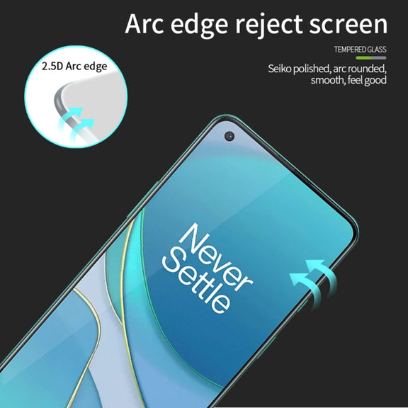 For OnePlus Nord CE3 PINWUYO 9H 2.5D Full Screen Tempered Glass Film(Black)