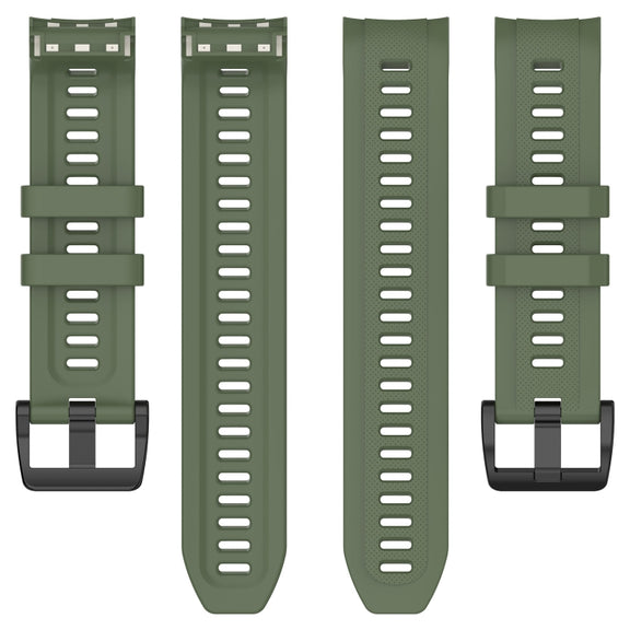 For Garmin Approach S70 47mm 22mm Sports Silicone Watch Band(Grey)