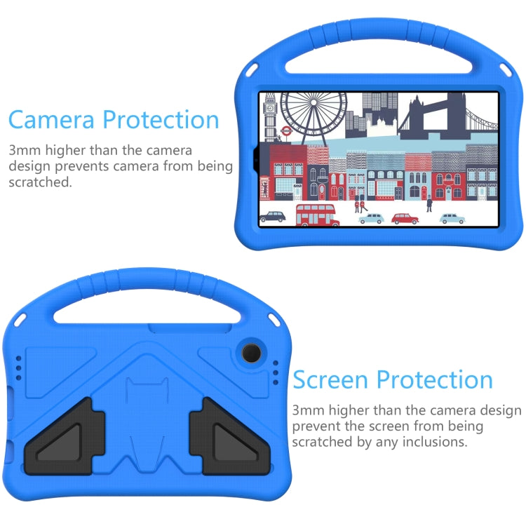 For Samsung Galaxy Tab A9 8.0 2023 EVA Shockproof Tablet Case with Holder(Blue) - free shipping - PMC TechLife - Order now!