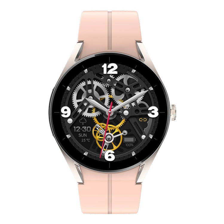 KS05 1.32 inch IP67 Waterproof Color Screen Smart Watch,Support Blood Oxygen / Blood Glucose / Blood Lipid Monitoring(Gold Pink) - free shipping - PMC TechLife - Order now!