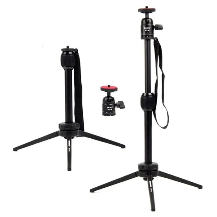 JMARY MT68 Aluminum Alloy Telescopic Portable Selfie Mini SLR Camera Phone Tripod - Tripods by Jmary | Online Shopping South Africa | PMC TechLife | Buy Now Pay Later Mobicred