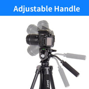 JMARY KP2599 SLR Camera Phone Live Streaming Outdoor Photography Aluminum Tripod