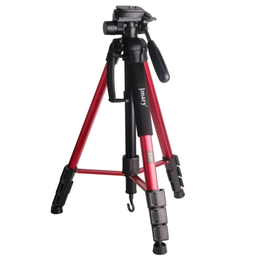 JMARY KP2264 Portable Detachable Tripod Mobile Phone SLR Camera Aluminium Alloy Stand(Red) - free shipping - PMC Jewellery - Order now!