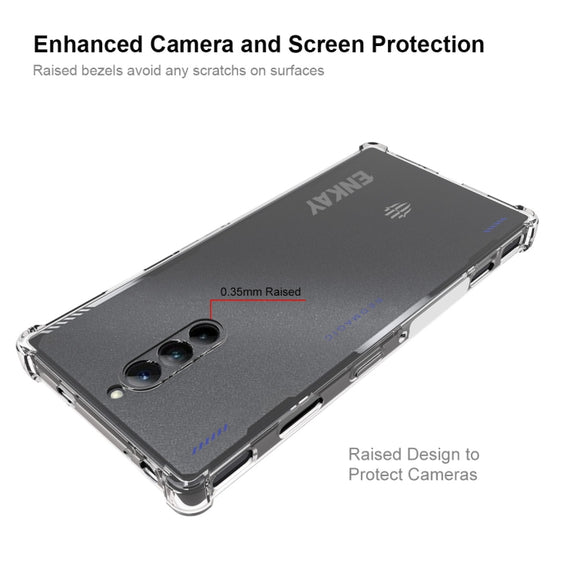 For ZTE Nubia Red Magic 8s Pro ENKAY Clear TPU Shockproof Anti-slip Phone Case