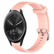 For Garmin Vivomove Sport 20mm Diamond Textured Silicone Watch Band(Pink) - Watch Bands by PMC TechLife | Online Shopping South Africa | PMC TechLife | Buy Now Pay Later Mobicred
