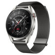 For Huawei Watch3 Pro New Milan Double Magnetic Steel Mesh Watch Band(Gray) - Watch Bands by PMC TechLife | Online Shopping South Africa | PMC TechLife | Buy Now Pay Later Mobicred