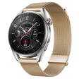 For Huawei Watch3 Pro New Milan Double Magnetic Steel Mesh Watch Band(Rose Gold) - Watch Bands by PMC TechLife | Online Shopping South Africa | PMC TechLife
