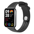For Xiaomi Mi Band 8 Pro Solid Color Reverse Buckle Silicone Watch Band(Black) - Watch Bands by PMC TechLife | Online Shopping South Africa | PMC TechLife