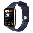For Xiaomi Mi Band 8 Pro Solid Color Reverse Buckle Silicone Watch Band(Midnight Blue) - Watch Bands by PMC TechLife | Online Shopping South Africa | PMC TechLife