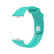 For Xiaomi Smart Band 9 Pro / 8 Pro Solid Color Reverse Buckle Silicone Watch Band(Green)