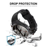 For Samsung Galaxy Watch6 40mm ENKAY Hat-Prince Full Coverage Transparent Soft TPU Case with Screen Protection