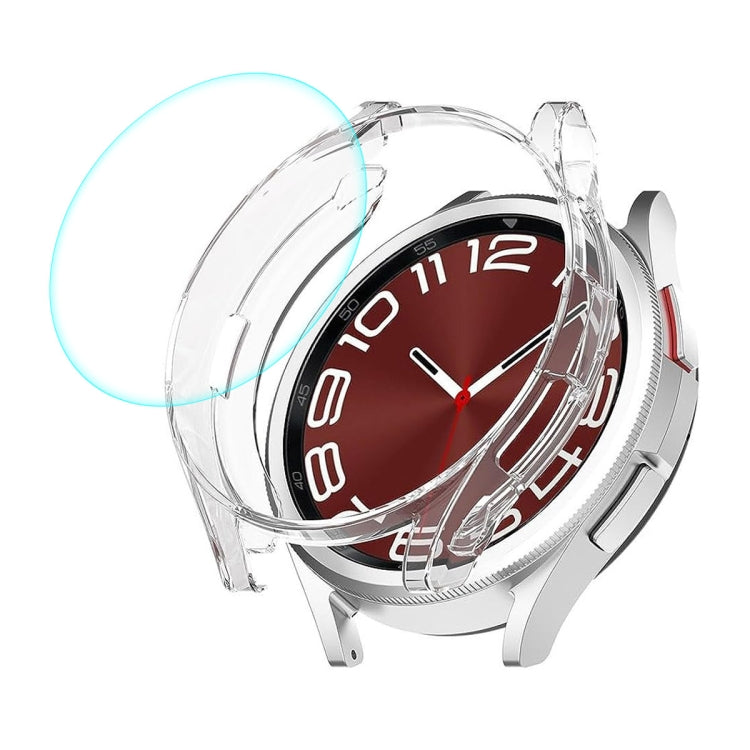 For Samsung Galaxy Watch6 Classic 43mm ENKAY Hat-Prince Transparent Soft TPU Case + 0.2mm 9H Glass Screen Protector - Watch Cases by ENKAY | Online Shopping South Africa | PMC TechLife