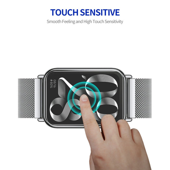 For Xiaomi Mi Band 8 Pro 5pcs ENKAY 0.2mm 9H Tempered Glass Screen Protector Watch Film