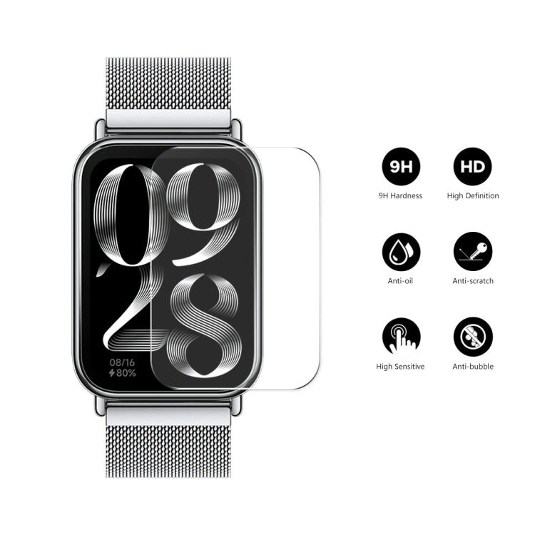 For Xiaomi Mi Band 8 Pro 10pcs ENKAY 0.2mm 9H Tempered Glass Screen Protector Watch Film - free shipping - PMC TechLife - Order now!