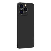 For iPhone 15 Pro Max PINWUYO Sense Series Liquid Silicone TPU Phone Case(Black)