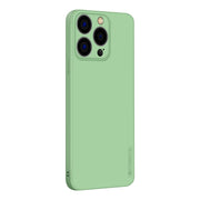For iPhone 15 Pro Max PINWUYO Sense Series Liquid Silicone TPU Phone Case(Green)