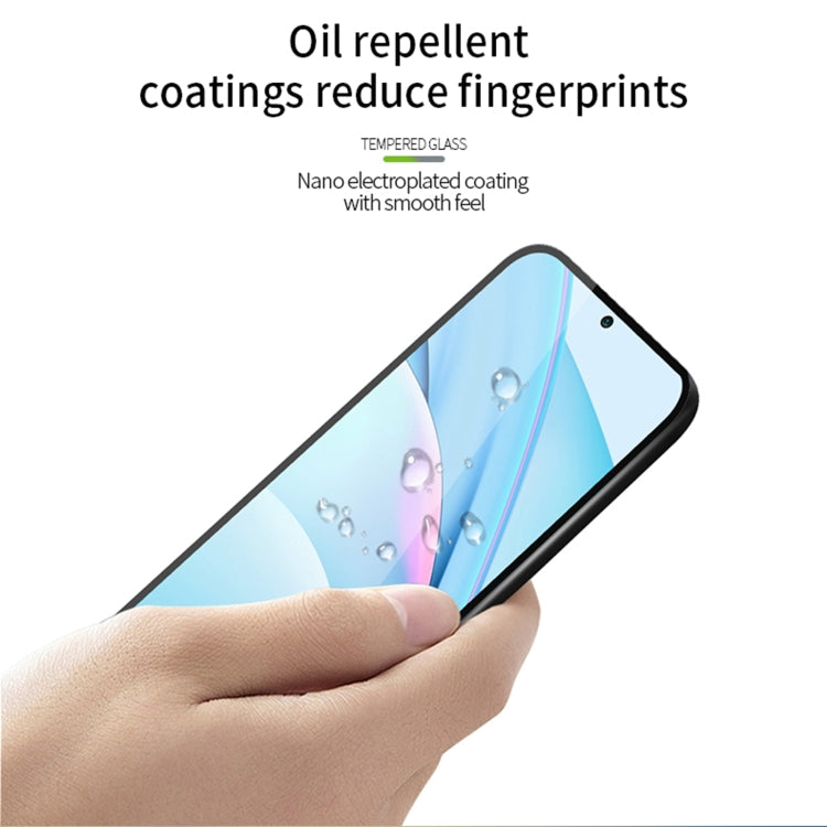 For Google Pixel 8 Pro PINWUYO 9H 2.5D Full Screen Tempered Glass Film(Black) - Google Tempered Glass by PINWUYO | Online Shopping South Africa | PMC TechLife | Buy Now Pay Later Mobicred