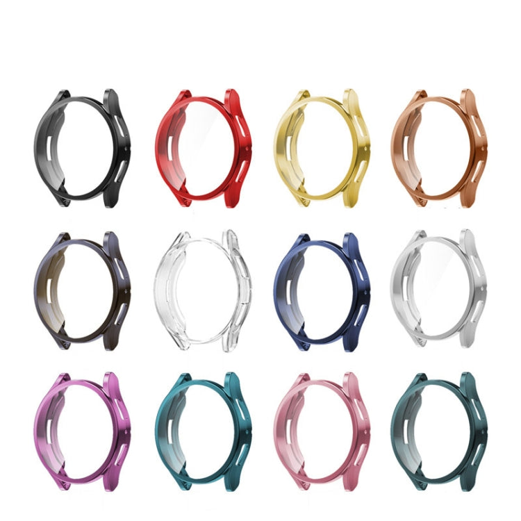 For Samsung Galaxy Watch 6 44mm Fully Enclosed TPU Watch Protective Case(Black)