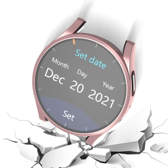 For Samsung Galaxy Watch 6 44mm Fully Enclosed TPU Watch Protective Case(Black)