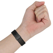 For Samsung Galaxy Watch 6 40mm 20mm Folding Magnetic Clasp Silicone Watch Band(Purple)
