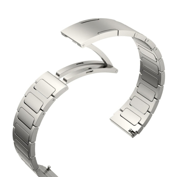 For SUUNTO 9 Peak Pro 22mm I-Shaped Titanium Alloy Watch Band(Grey)
