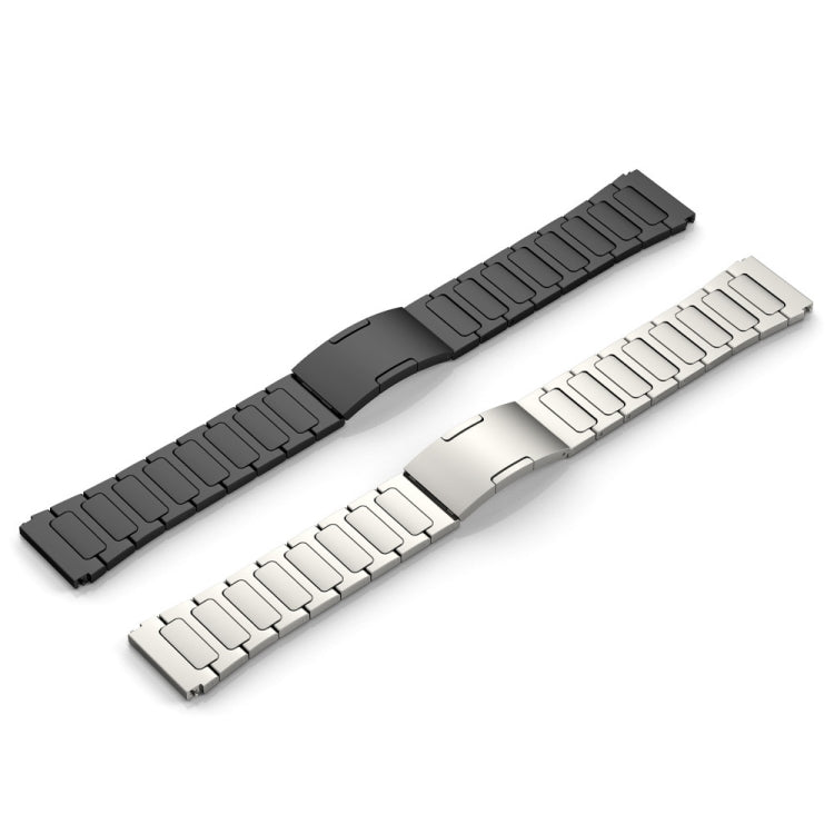 For SUUNTO 9 Peak Pro 22mm I-Shaped Titanium Alloy Watch Band(Grey)