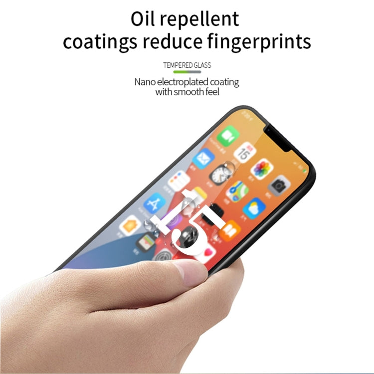 For iPhone 15 Plus PINWUYO 9H 3D Curved Full Screen Explosion-proof Tempered Glass Film(Black)