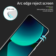 For Xiaomi 13T / 13T Pro PINWUYO 9H 3D  Full Screen Explosion-proof Tempered Glass Film(Black)