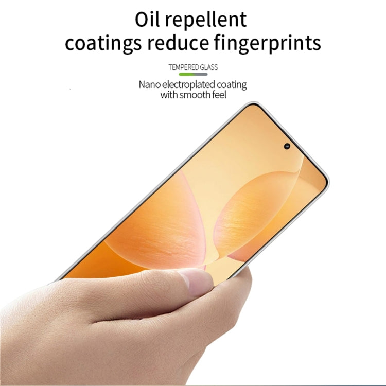 For Xiaomi Poco X6 / X6 Pro MOFI 9H 3D Explosion-proof Tempered Glass Film(Black)