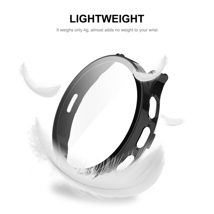 Compatible with Garmin Venu 3 ENKAY Hat-Prince Full Coverage PC + Tempered Glass Film Integrated Watch Case(Black) - Watch Cases by ENKAY | Online Shopping South Africa | PMC TechLife | Buy Now Pay Later Mobicred