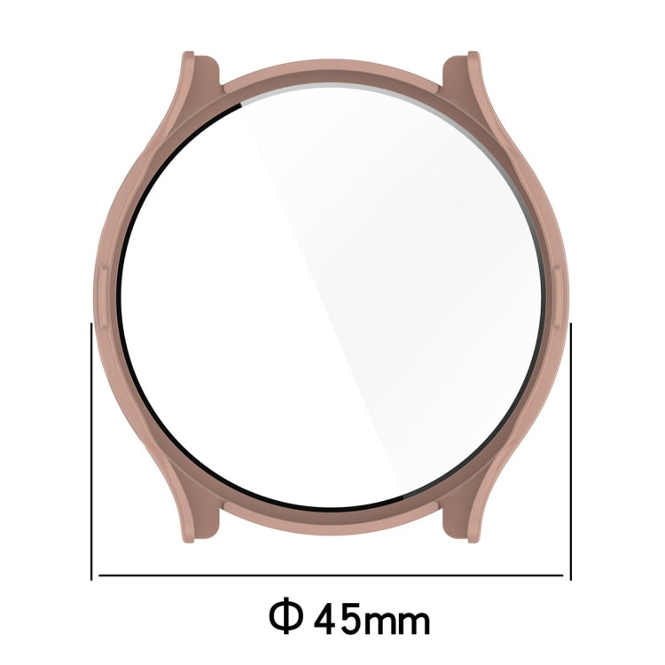 Compatible with Garmin Venu 3 ENKAY Hat-Prince Full Coverage PC + Tempered Glass Film Integrated Watch Case(Black) - Watch Cases by ENKAY | Online Shopping South Africa | PMC TechLife | Buy Now Pay Later Mobicred