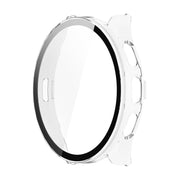 Compatible with Garmin Venu 3S ENKAY Hat-Prince Full Coverage PC + Tempered Glass Film Integrated Watch Case(Transparent)