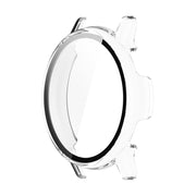 Compatible with Garmin Active 5 ENKAY Hat-Prince Full Coverage PC + Tempered Glass Film Integrated Watch Case(Transparent)