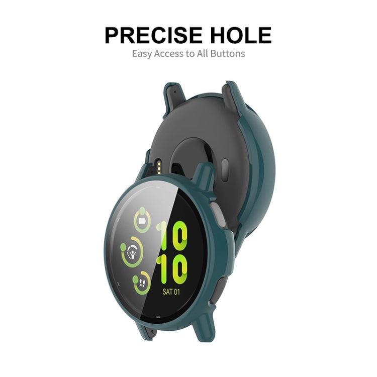 Compatible with Garmin Active 5 ENKAY Hat-Prince Full Coverage PC + Tempered Glass Film Integrated Watch Case(Transparent) - free shipping - PMC TechLife - Order now!