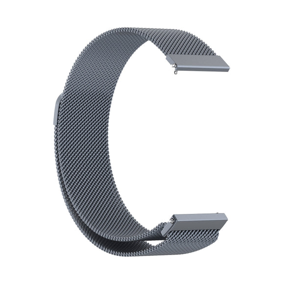 For Huawei Watch GT4 41mm Milan Magnetic Steel Mesh Watch Band(Gray)