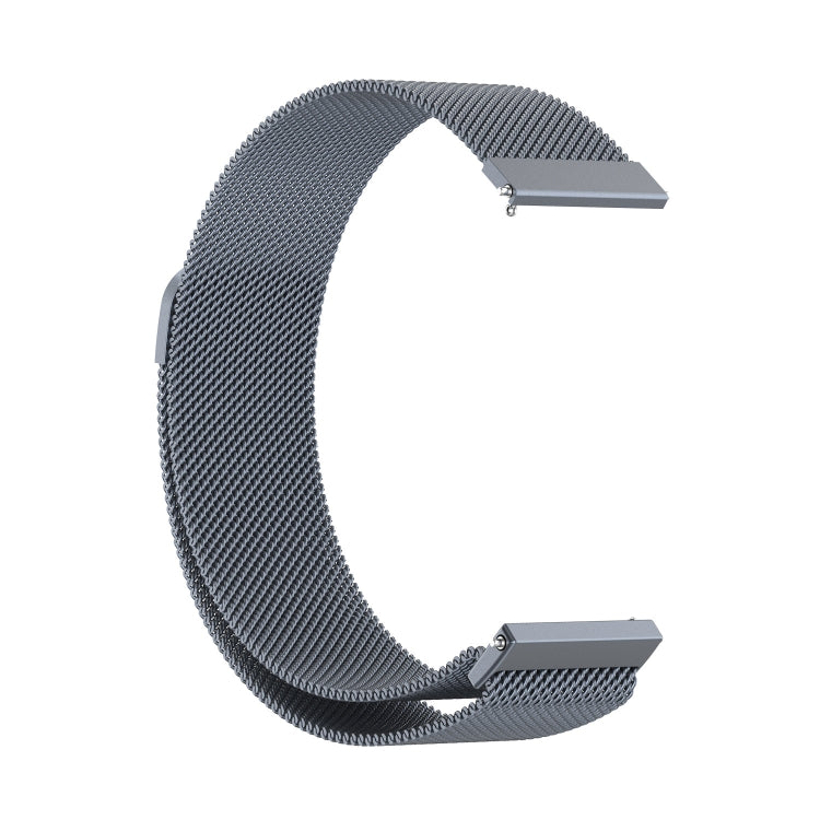 For Huawei Watch GT4 41mm Milan Magnetic Steel Mesh Watch Band(Gray)