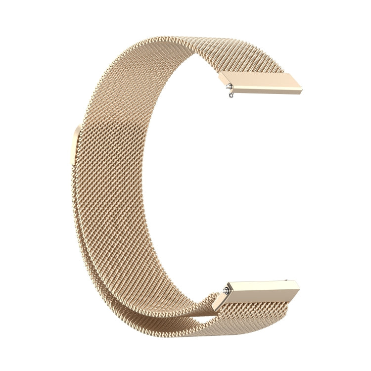 For Huawei Watch GT4 41mm Milan Magnetic Steel Mesh Watch Band(Champagne) - Watch Bands by PMC Jewellery | Online Shopping South Africa | PMC Jewellery | Buy Now Pay Later Mobicred