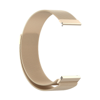 For Huawei Watch GT4 41mm Milan Magnetic Steel Mesh Watch Band(Champagne) - Watch Bands by PMC Jewellery | Online Shopping South Africa | PMC Jewellery | Buy Now Pay Later Mobicred