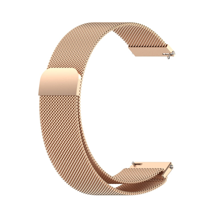 For Huawei Watch GT4 46mm Milan Magnetic Steel Mesh Watch Band(Rose Gold) - Watch Bands by PMC TechLife | Online Shopping South Africa | PMC TechLife