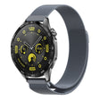 For Huawei Watch GT4 46mm Milan Magnetic Steel Mesh Watch Band(Gray) - Watch Bands by PMC TechLife | Online Shopping South Africa | PMC TechLife