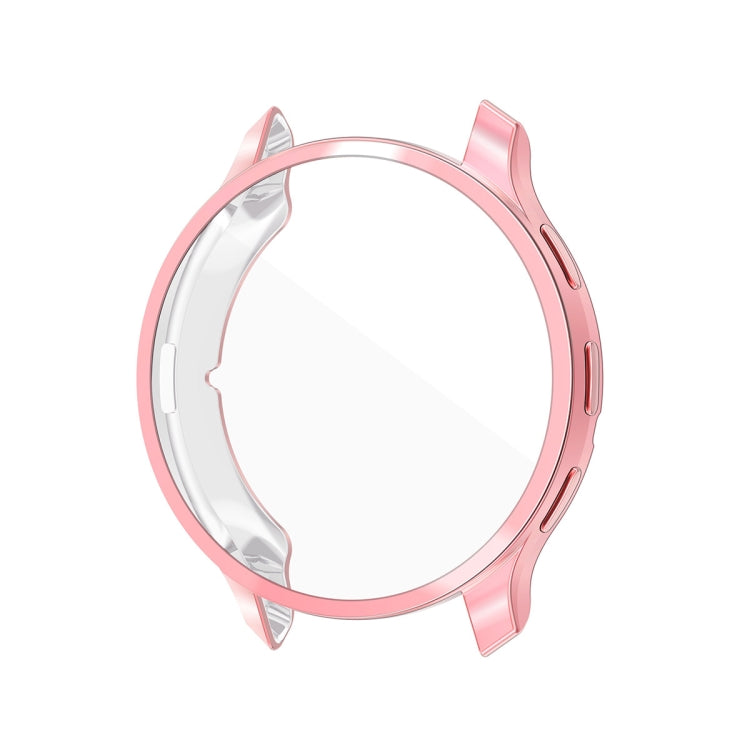 Compatible with Garmin Venu 3 ENKAY Hat-Prince Full Coverage Electroplated TPU Watch Case with Screen Protection(Pink)