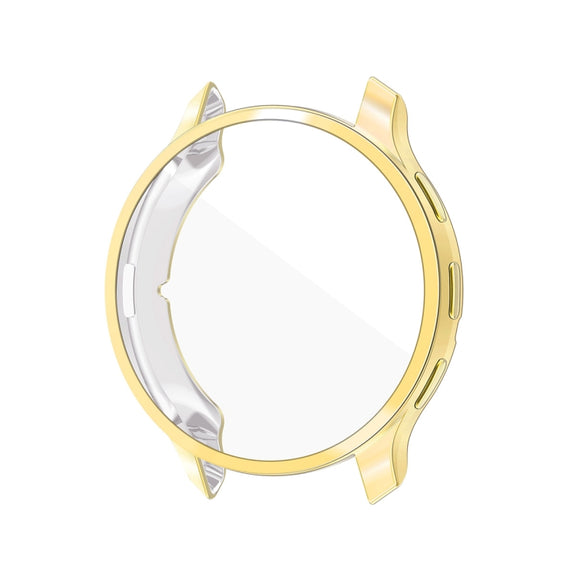 Compatible with Garmin Venu 3 ENKAY Hat-Prince Full Coverage Electroplated TPU Watch Case with Screen Protection(Gold)